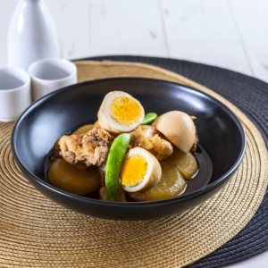 大根と手羽元の糀こっくり煮